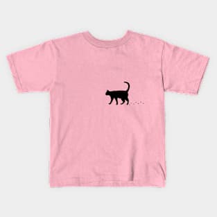 Strolling Cat Kids T-Shirt